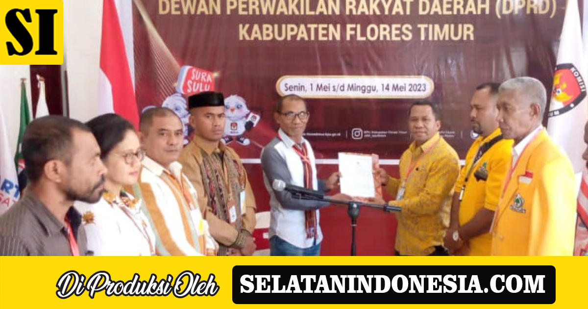 408 Bacaleg Rebut 30 Kursi DPRD Flotim Tiga Parpol Tidak Daftar SI