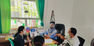 Jjaran Dinas Kesehatan Kota Kupang ketika menggelar pertemuan dengan pengelola Klinik Pratama Lembaga Pemasyarakatan (Lapas) Kelas IIA Kupang.