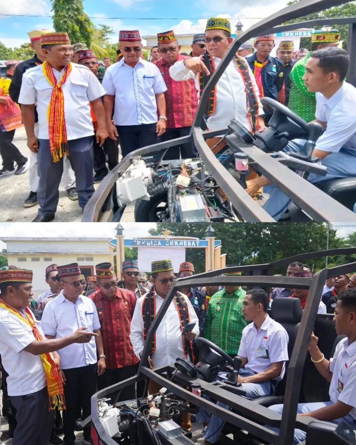Gubernur di SMA Borong