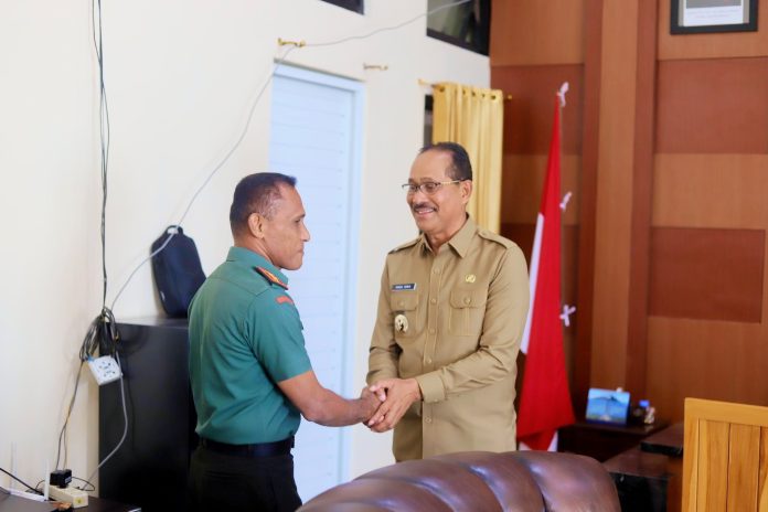Bupati Sumba Tengah dan Kodim