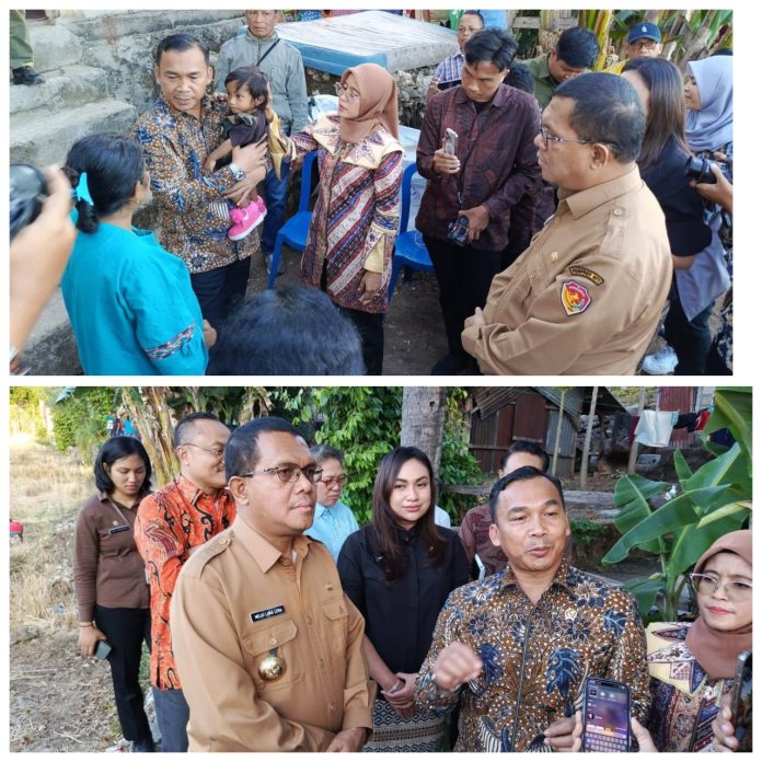 Gubernur dan Menteri Wihaji di Sikumana